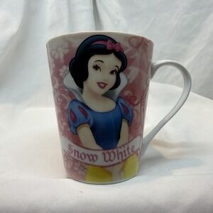 Disney Princess Pink Ceramic Coffee Tea Cup Mug Snow White 10oz